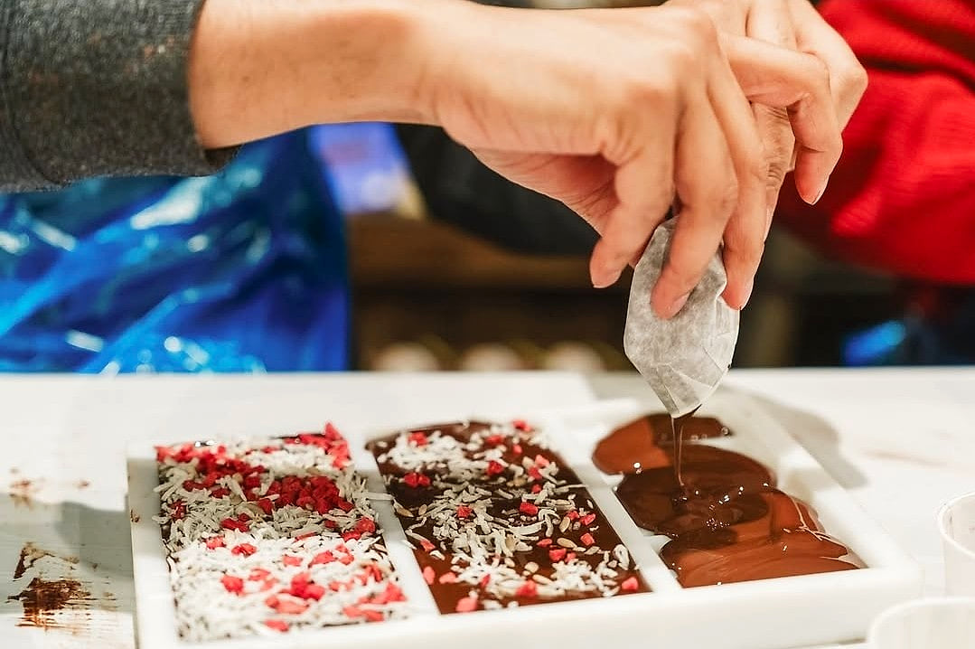 A sunset helicopter tour, then a chocolatier masterclass