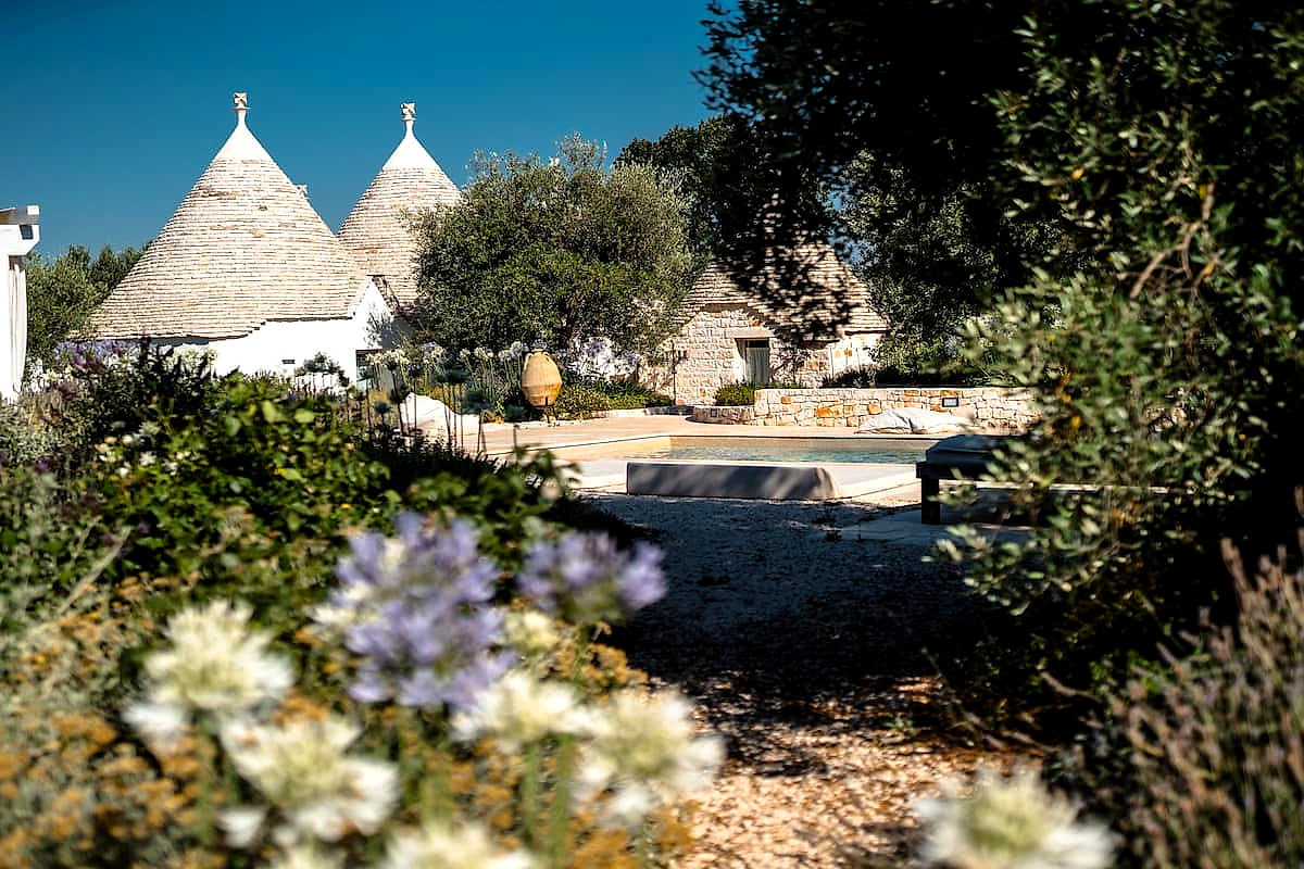 A trullo in Puglia, with a chef