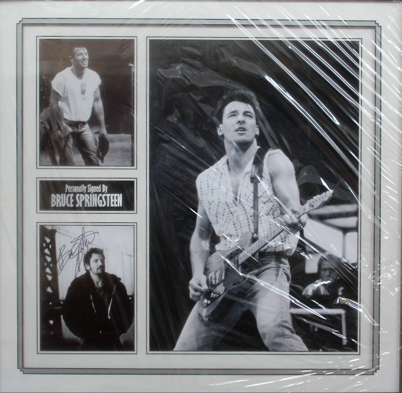 Springsteen, signed and framed