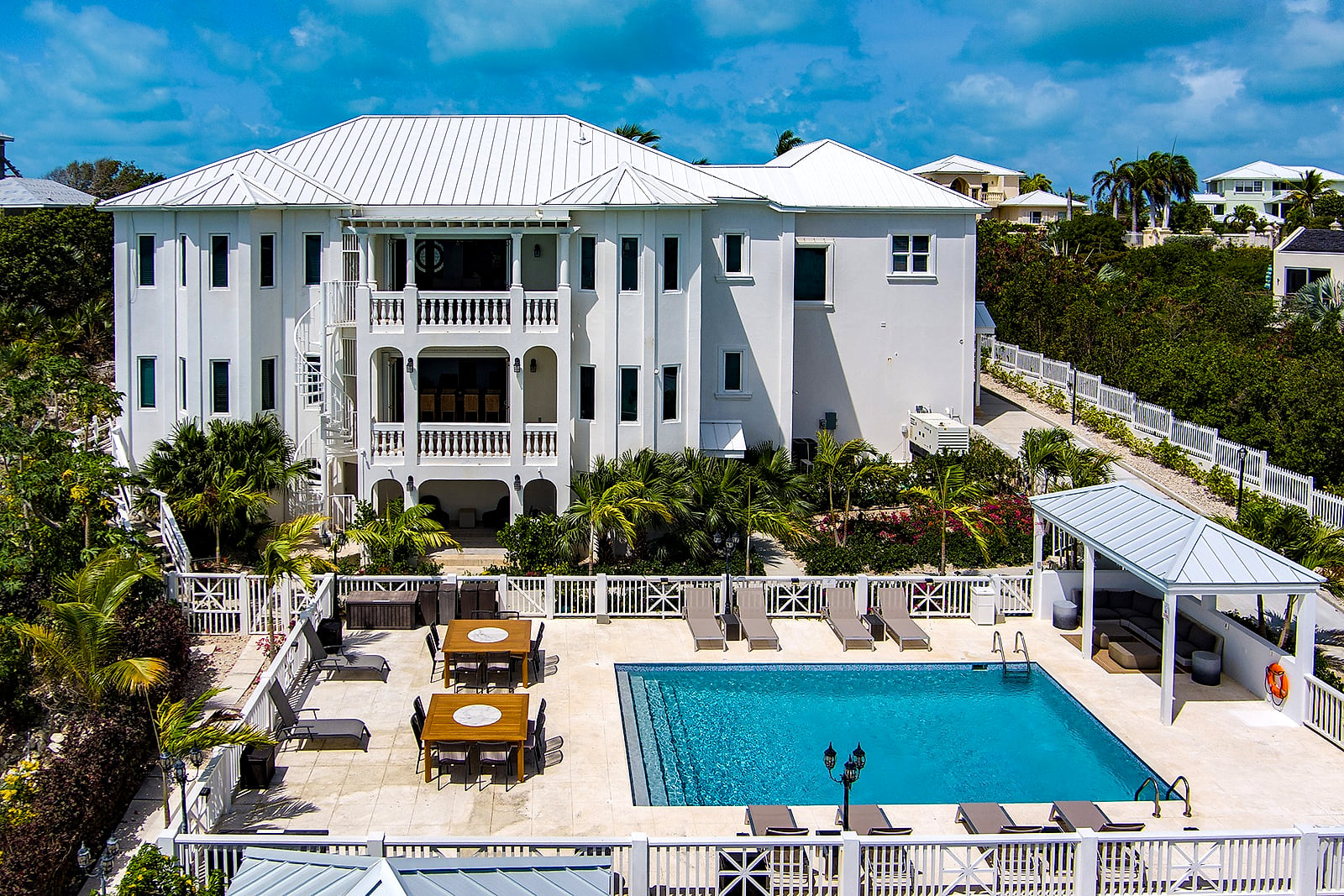 A villa for fourteen in Turks and Caicos