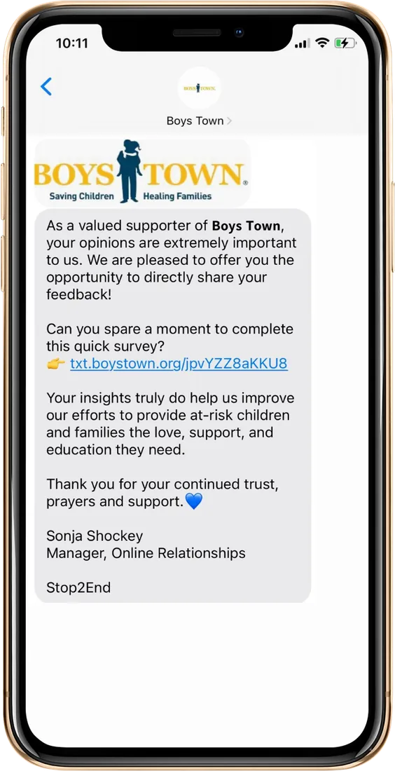 Boys Town — Engage: Asking for an opinion, not a gift