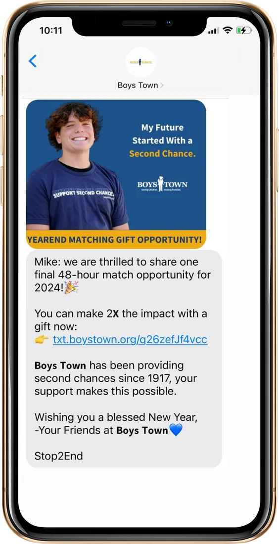 Boys Town — Appeal: The 48-hour match