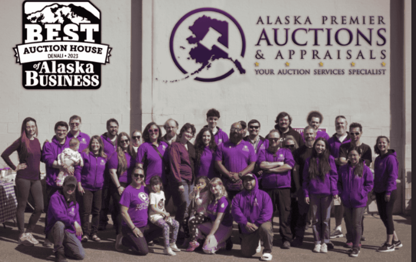 Alaska Premier Auctions & Appraisals at a fundraising event