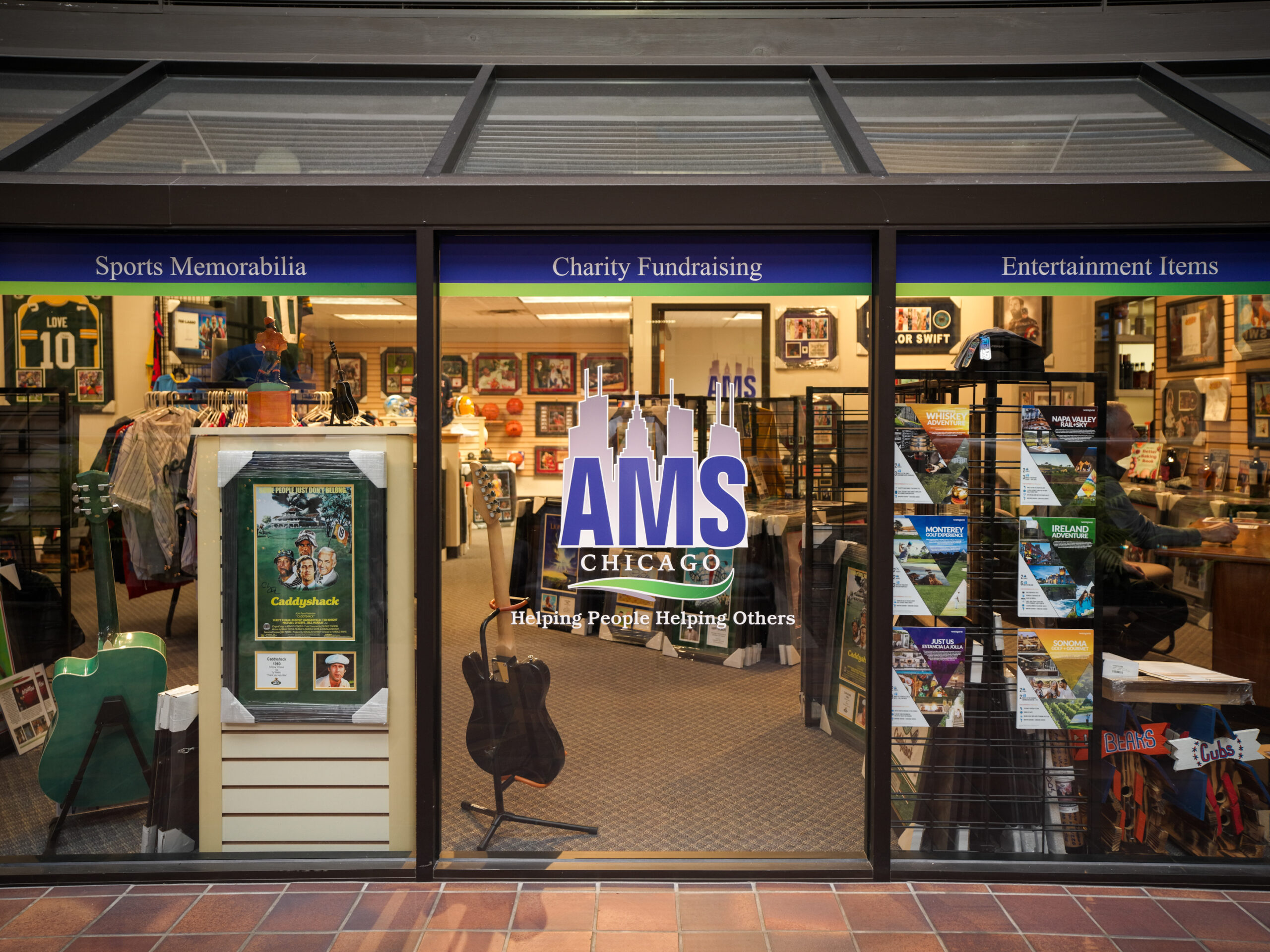 AMS Chicago at a fundraising event
