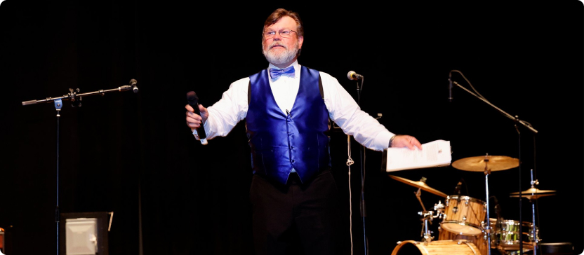 Black Tie Auctions at a fundraising event