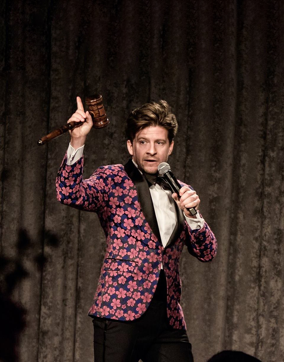 CK Swett at a fundraising event